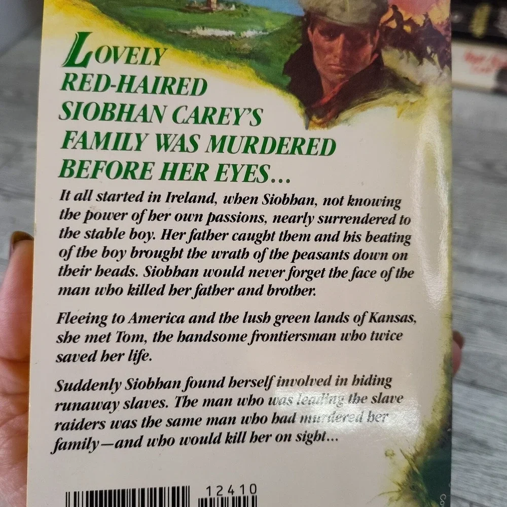 Emerald Land Livia James‎ 1983 Ballantine Vintage Historical Romance PB